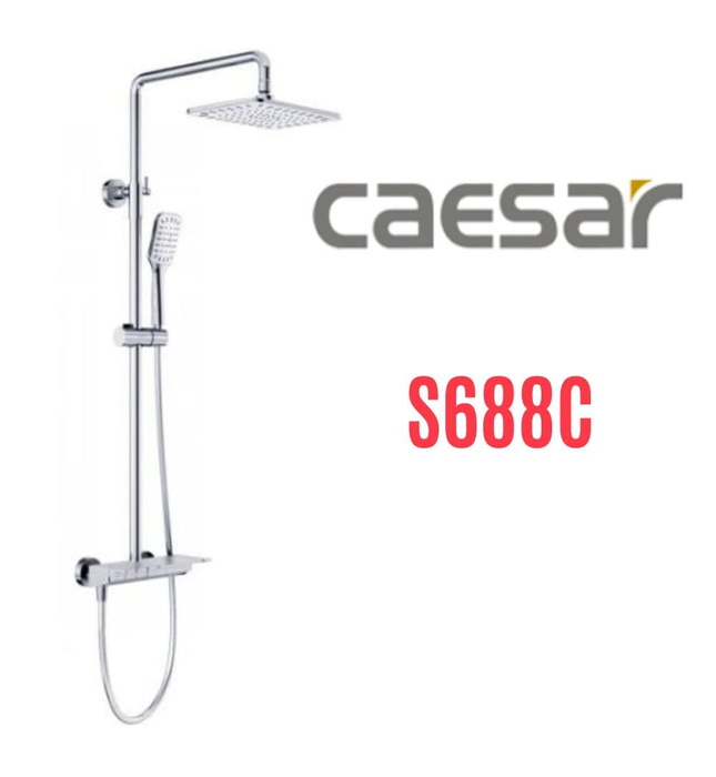 Sen tắm cây nhiệt độ phím đàn Caesar S688C