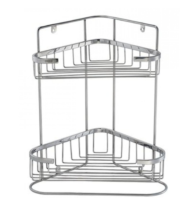 Kệ Góc Inox SUS304 2 Tầng Caesar ST810V 285x285cm