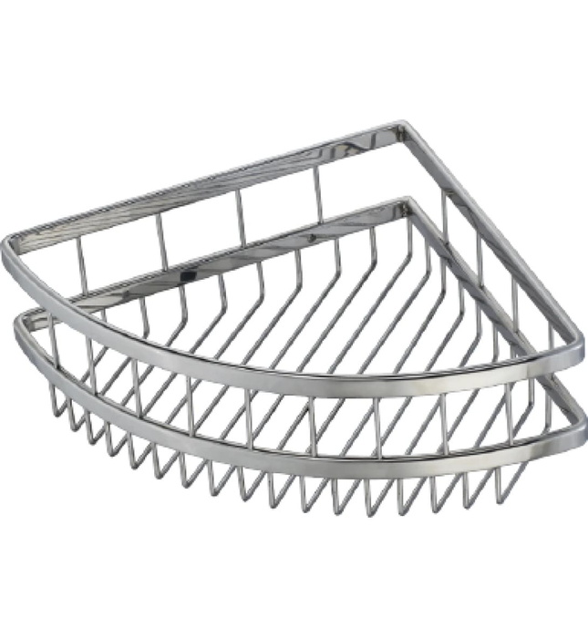 Kệ Góc Đơn Inox SUS304 Caesar ST823V 23cm