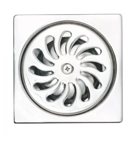 Thoát Sàn Inox SUS304 Caesar F2222 90x90mm (Ø60)