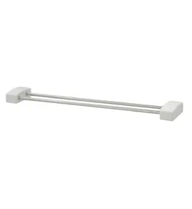 Giá Treo Khăn Đôi Sứ Inox SUS304 Caesar Q991
