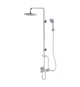 Sen tắm nóng lạnh kết hợp sen tắm đứng Caesar S123C+BS125