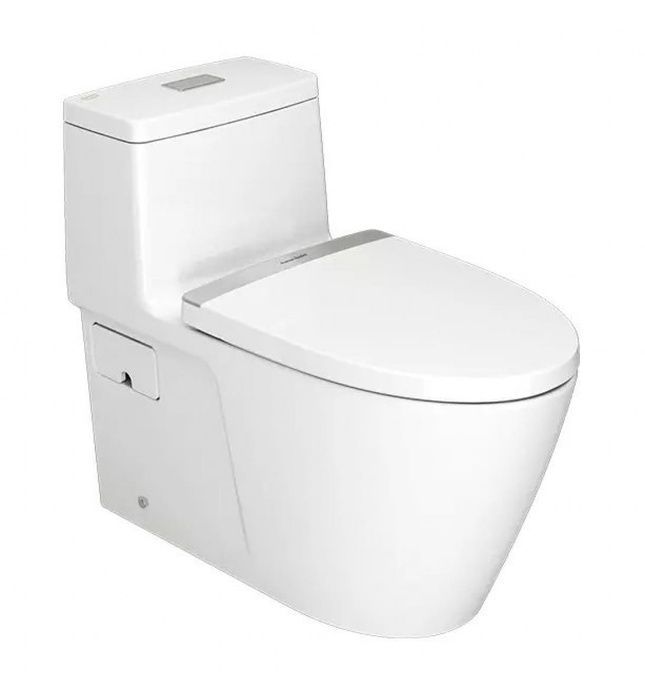 Bàn cầu 1 khối nắp êm Acacia Evolution American Standard VF-1808 xả nhấn