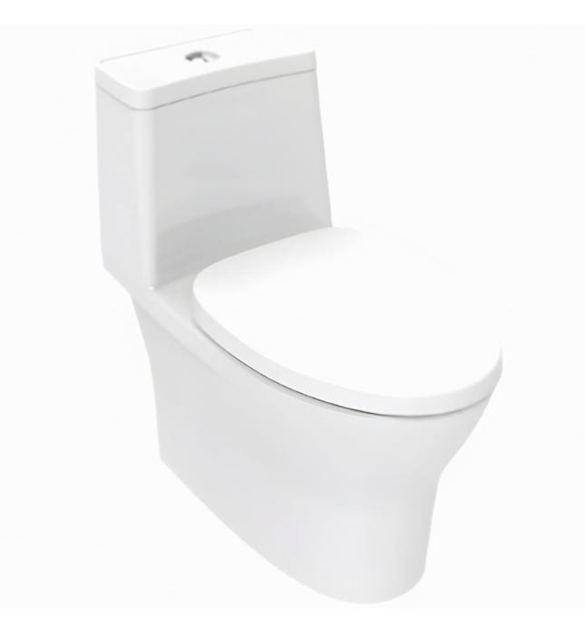 Bàn cầu 1 khối nắp êm Flexio American Standard VF-2530 (2530-WT) xả thẳng