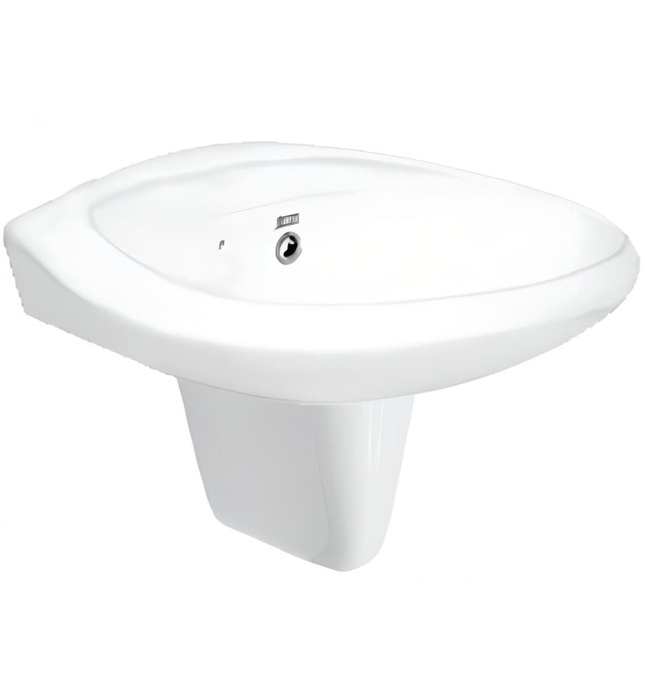 Chậu rửa mặt treo tường chân lửng American Standard VF-0969+VF-0912