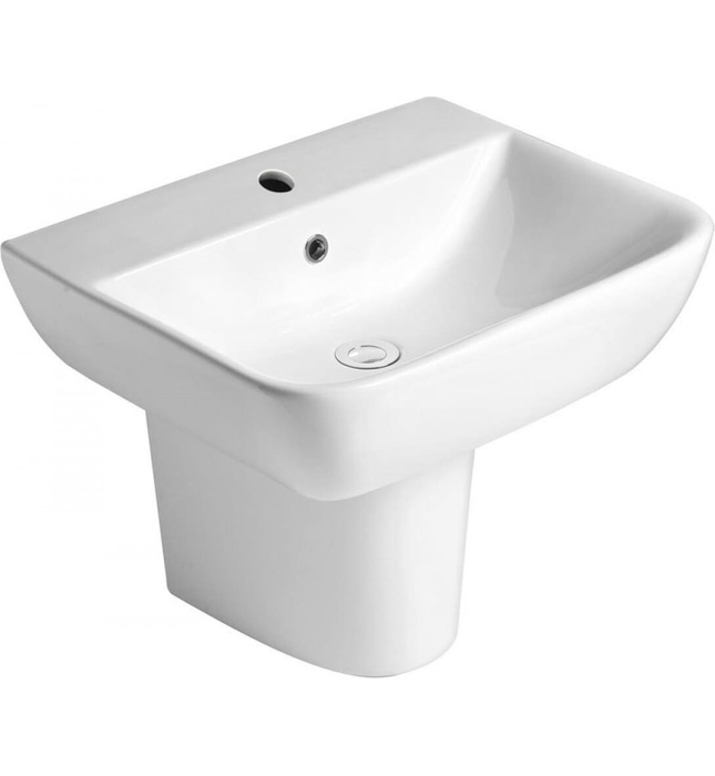 Chậu rửa treo tường chân lửng American Standard WP-1511+WP-F712