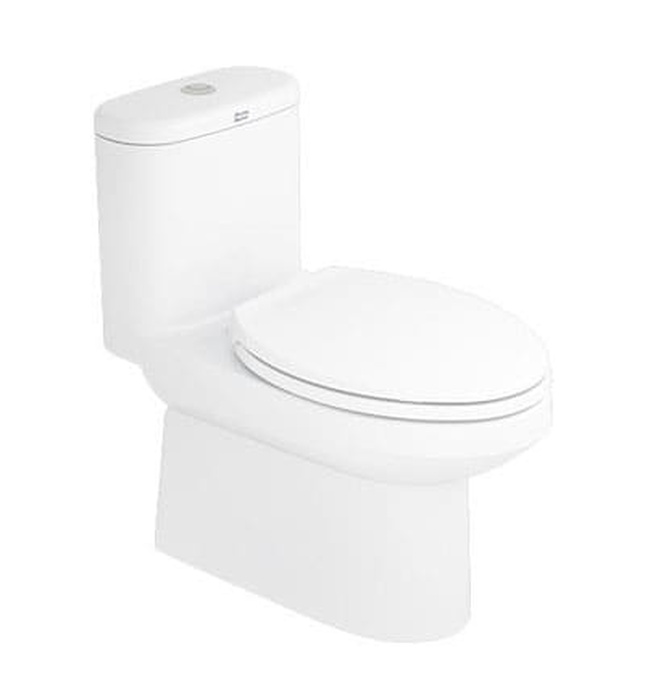 Bồn vệ sinh 1 khối nắp êm Cadet American Standard WP-1841 xả nhấn