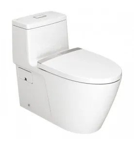 Bàn cầu 1 khối nắp êm xả nhấn American Standard 2007-WT