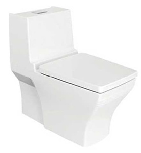 Bàn cầu 1 khối nắp êm Nobile American Standard WP-2060 xả nhấn