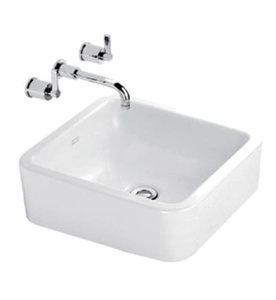 Lavabo đặt bàn đá American Standard White Square WP-F606
