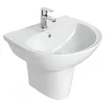 Chậu Lavabo Treo Tường Chân Lửng American Standard Neo Modern 0953-WT + 0712-WT