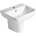 Chậu Lavabo Treo Tường Chân Lửng American Standard Cygnet WP-1511 + WP-F712