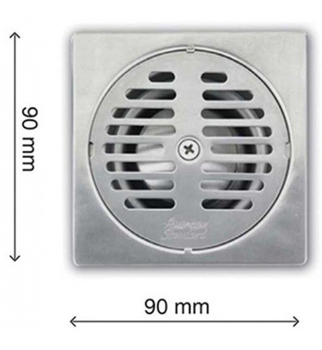 Thoát sàn vuông 90mm American Standard A-8200