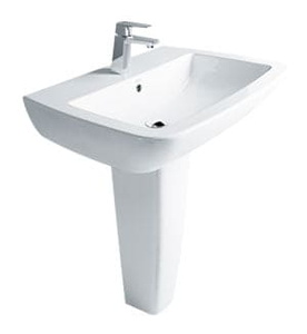 Chậu rửa mặt kèm chân dài American Standard Ventuno WP-F518+7118