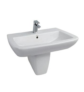 Chậu rửa mặt kèm chân lửng American Standard Ventuno WP-F518+F718