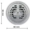 Ga Thoát Sàn Tròn American Standard A-8201-N 90x90mm