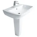 Chậu Lavabo Treo Tường Chân Đứng American Standard Ventuno WP-F518+7118