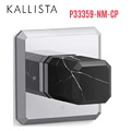 Bộ điều khiển âm lượng sen tắm - đá đen màu chrome Kallista P33359-NM-CP