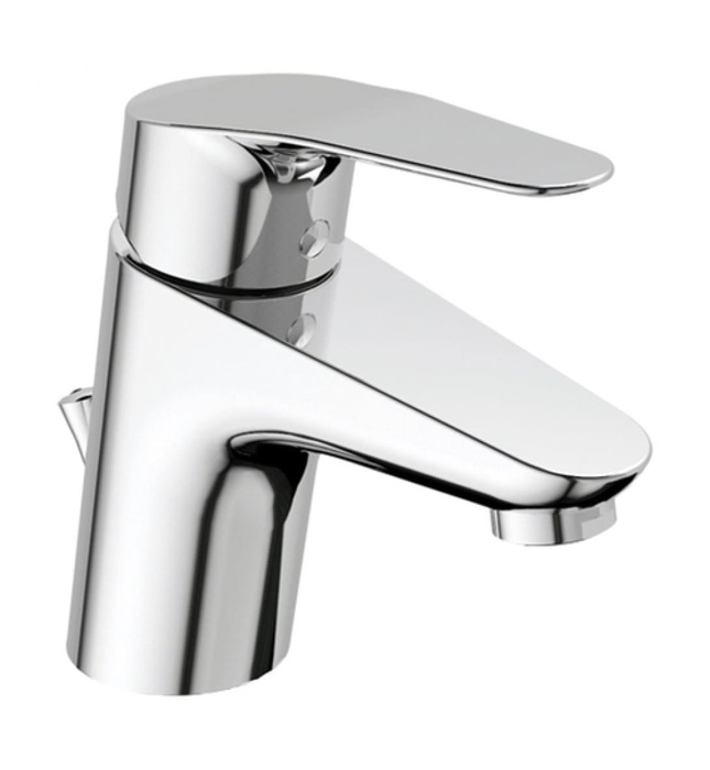 Vòi rửa mặt nóng lạnh 1 chân gắn chậu Cygnet American Standard WF-0301