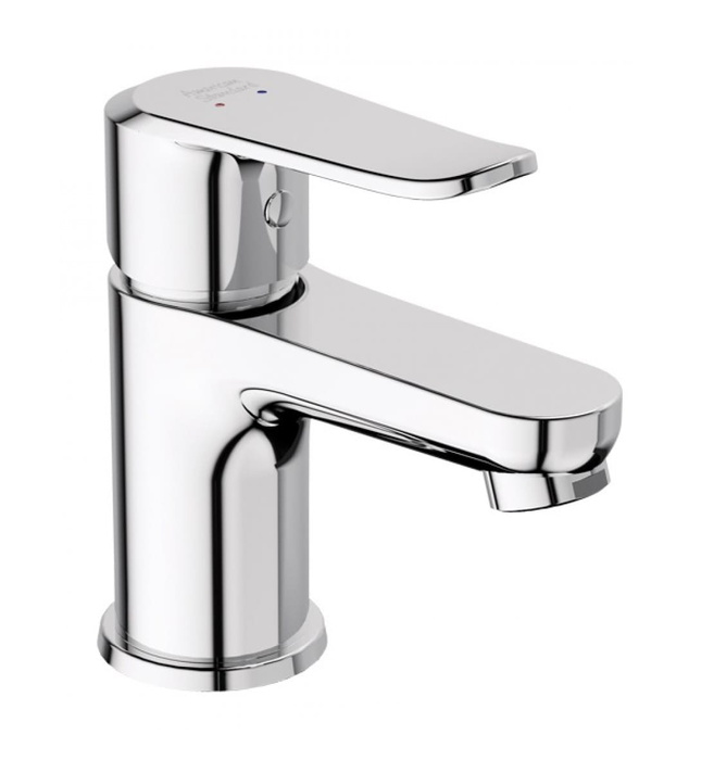 Vòi rửa mặt nóng lạnh 1 chân thấp gắn chậu American Standard WF-0701