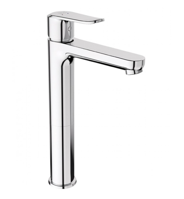 Vòi Rửa mặt nóng lạnh 1 chân cao gắn chậu American Standard WF-0703