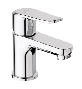 Vòi rửa mặt nóng lạnh 1 chân thấp gắn chậu American Standard WF-0701