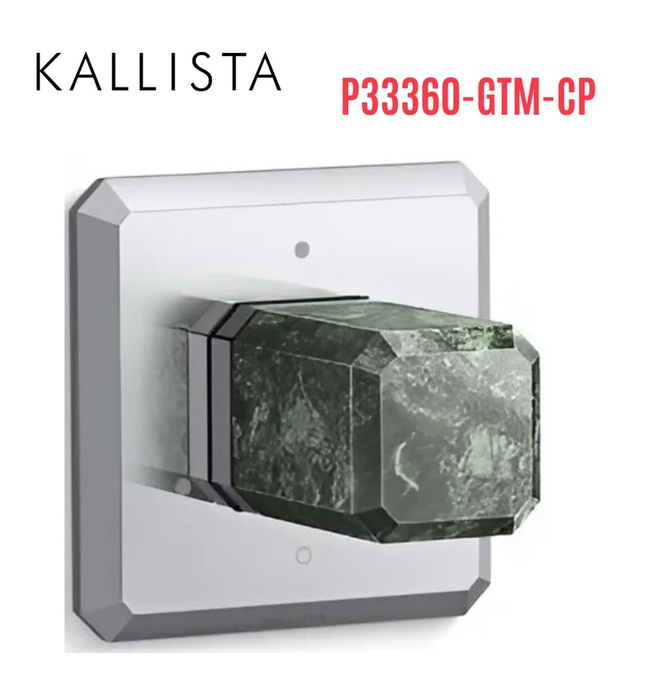 Mặt nạ chuyển hướng cho sen - đá xanh màu chrome Kallista P33360-GTM-CP