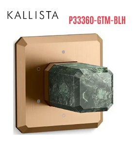 Mặt nạ chuyển hướng cho sen - đá xanh màu đồng Kallista P33360-GTM-BLH