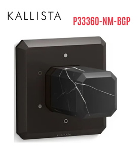 Mặt nạ chuyển hướng cho sen - đá đen màu đen Kallista P33360-NM-BGP