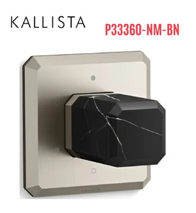 Mặt nạ chuyển hướng cho sen - đá đen màu nickel Kallista P33360-NM-BN