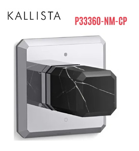 Mặt nạ chuyển hướng cho sen - đá đen màu chrome Kallista P33360-NM-CP