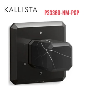 Mặt nạ chuyển hướng cho sen - đá đen màu đen Kallista P33360-NM-PGP