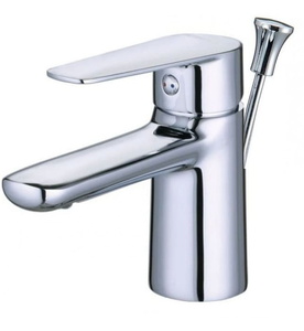 Vòi Lavabo Nóng Lạnh 1 Chân Caesar B380CP (lỗ rút xi phông)