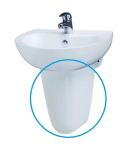 Chân Lửng Chậu Rửa Mặt Caesar P2443