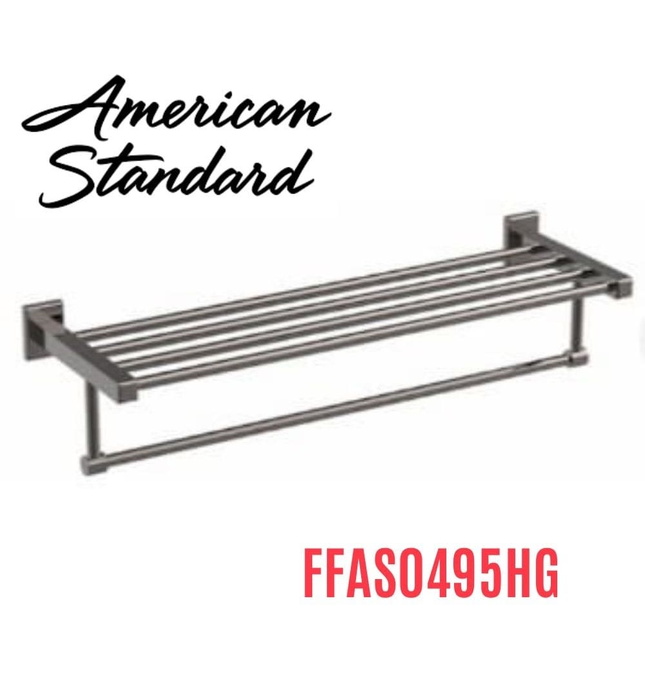 Thanh treo khăn 2 tầng American Standard FFAS0495HG màu xám bóng