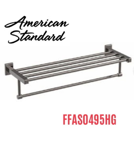 Thanh treo khăn 2 tầng American Standard FFAS0495HG màu xám bóng
