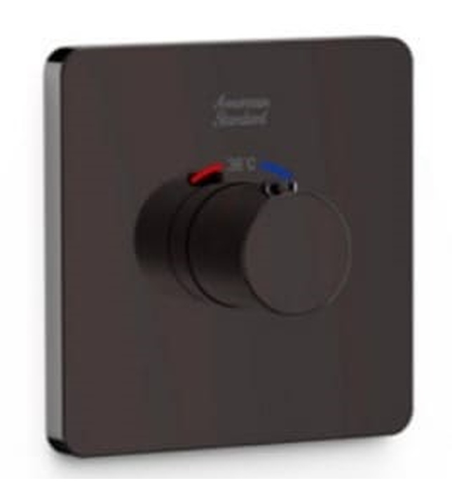 Bộ trộn nhiệt độ âm tường màu xám bóng American Standard FFAS0930HG