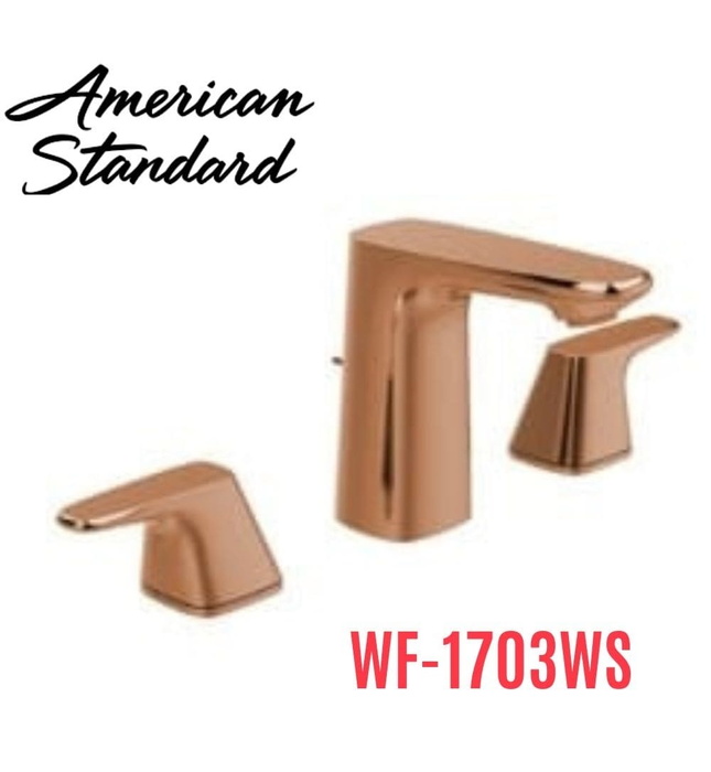 Vòi chậu nóng lạnh 3 chân gắn chậu American Standard WF-1703WS