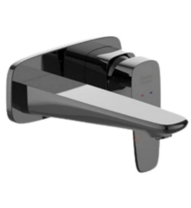 Vòi chậu nóng lạnh gắn tường màu đen American Standard WF-1704HG