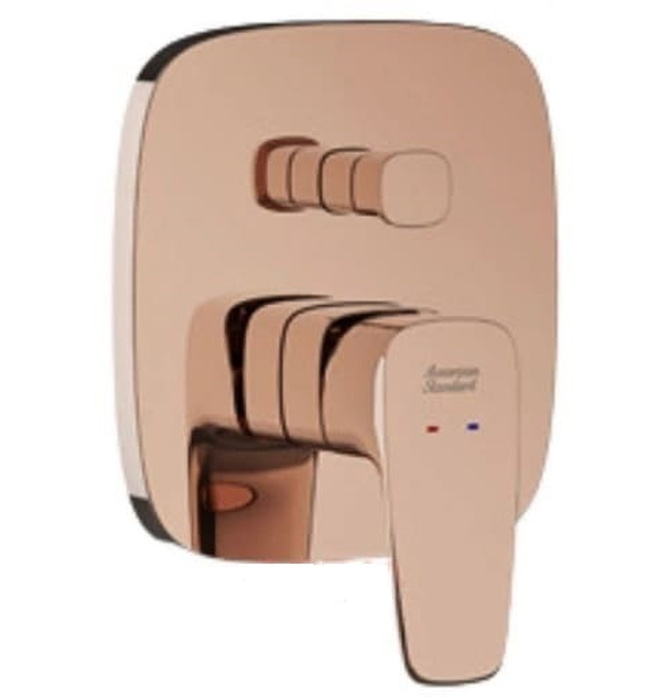 Van điều chỉnh âm tường màu vàng hồng American Standard WF-1721WS