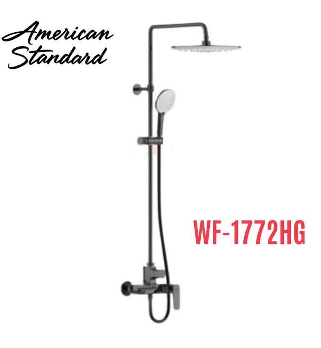 Bộ cây sen tắm đứng màu vàng xám đen American Standard WF-1772HG (FFAS1772HG)