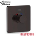 Bộ trộn nhiệt độ âm tường màu xám bóng American Standard FFAS0930HG