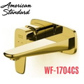 Vòi chậu nóng lạnh gắn tường màu vàng bóng American Standard WF-1704CS 