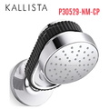 Bát sen kèm tay sen gắn tường - đá đen màu chrome Kallista P30529-NM-CP