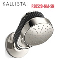 Bát sen kèm tay sen gắn tường - đá đen màu nickel Kallista P30529-NM-SN