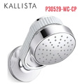 Bát sen kèm tay sen gắn tường - đá trắng màu chrome Kallista P30529-WC-CP