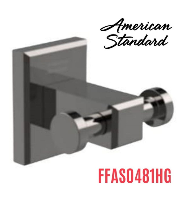 Móc áo đôi American Standard FFAS0481HG màu xám bóng
