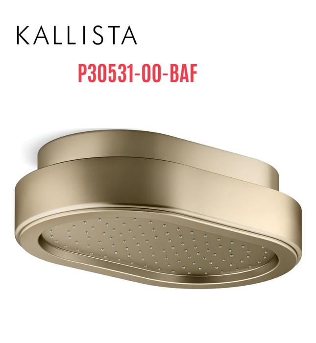 Giá treo bát sen gắn trần màu vàng Kallista P30531-00-BAF