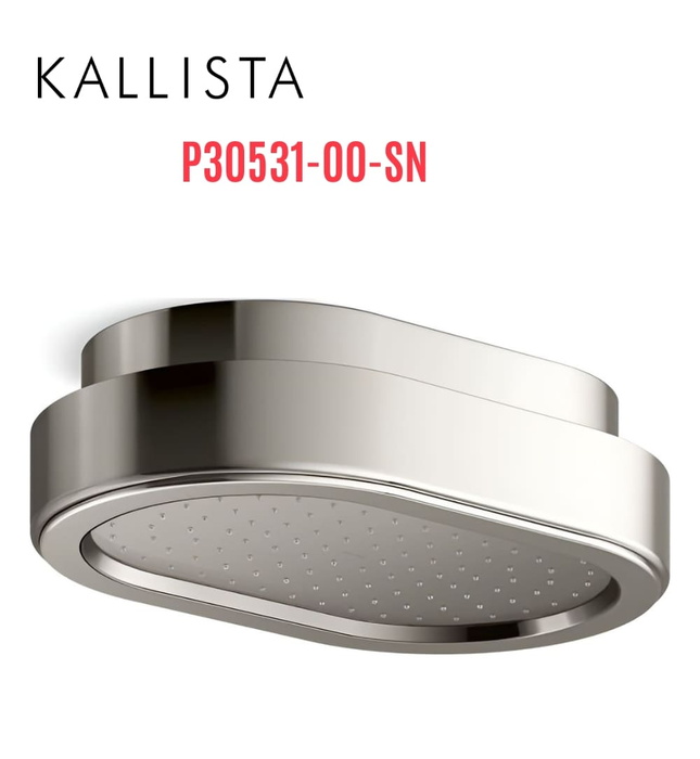 Giá treo bát sen gắn trần màu nickel Kallista P30531-00-SN