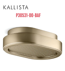 Giá treo bát sen gắn trần màu vàng Kallista P30531-00-BAF